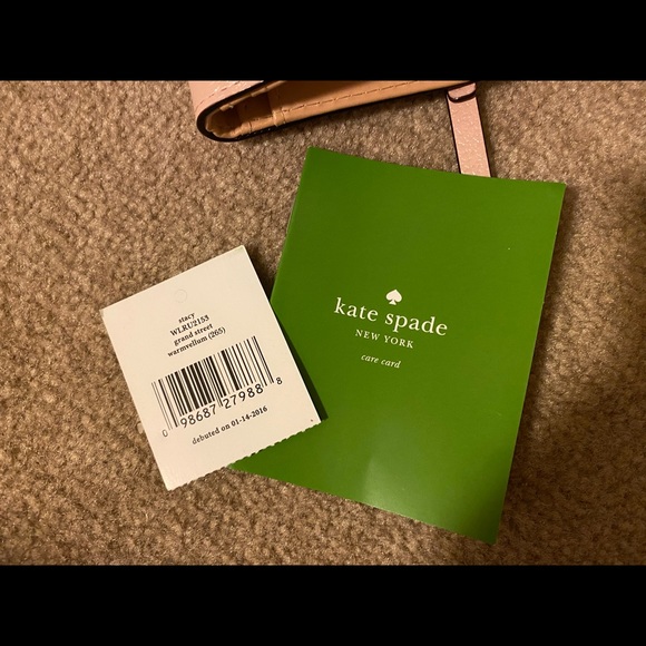 Kate Spade Grand Street Warmvellum Wallet NewWT - Picture 5 of 5